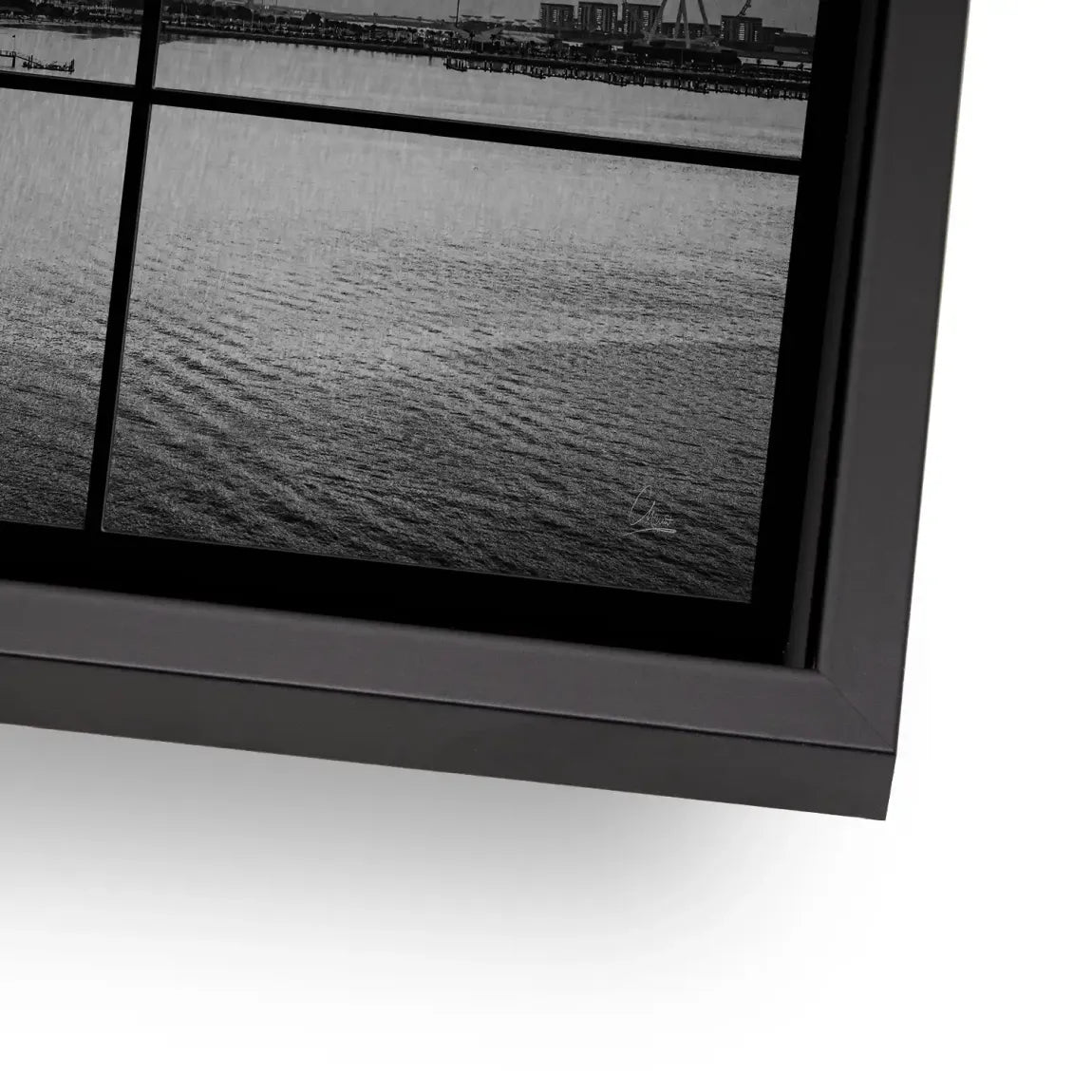 Dubai Noir Horizon AluDibond Gebürstet