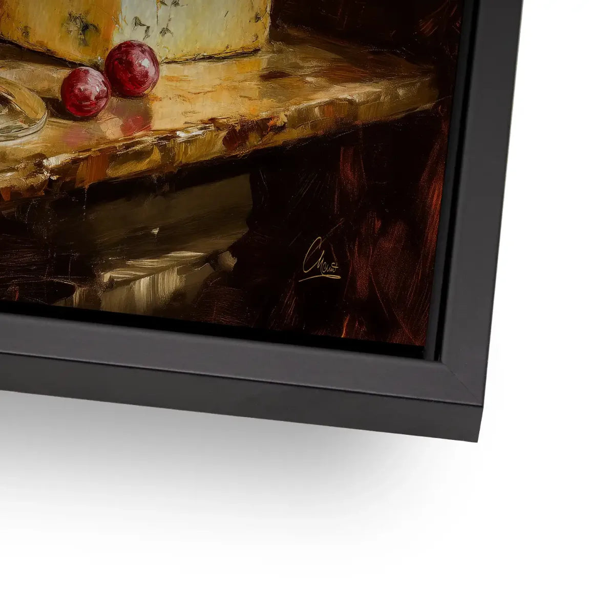 Wein & Käse AluDibond Gebürstet