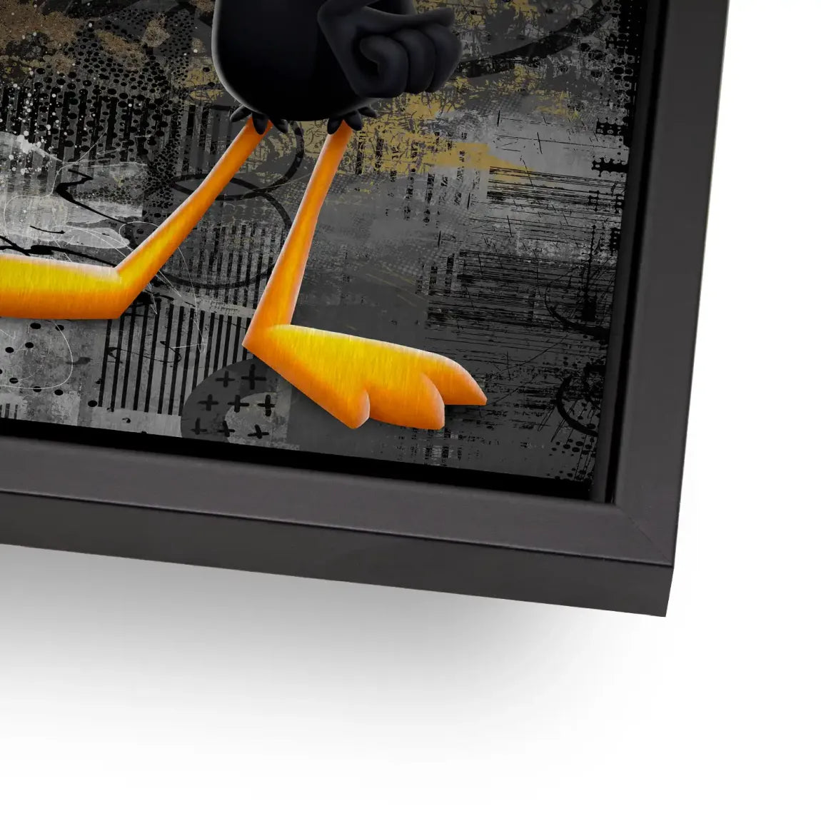 Tweety Duffy Champagner Aluminiumbild gebürstet