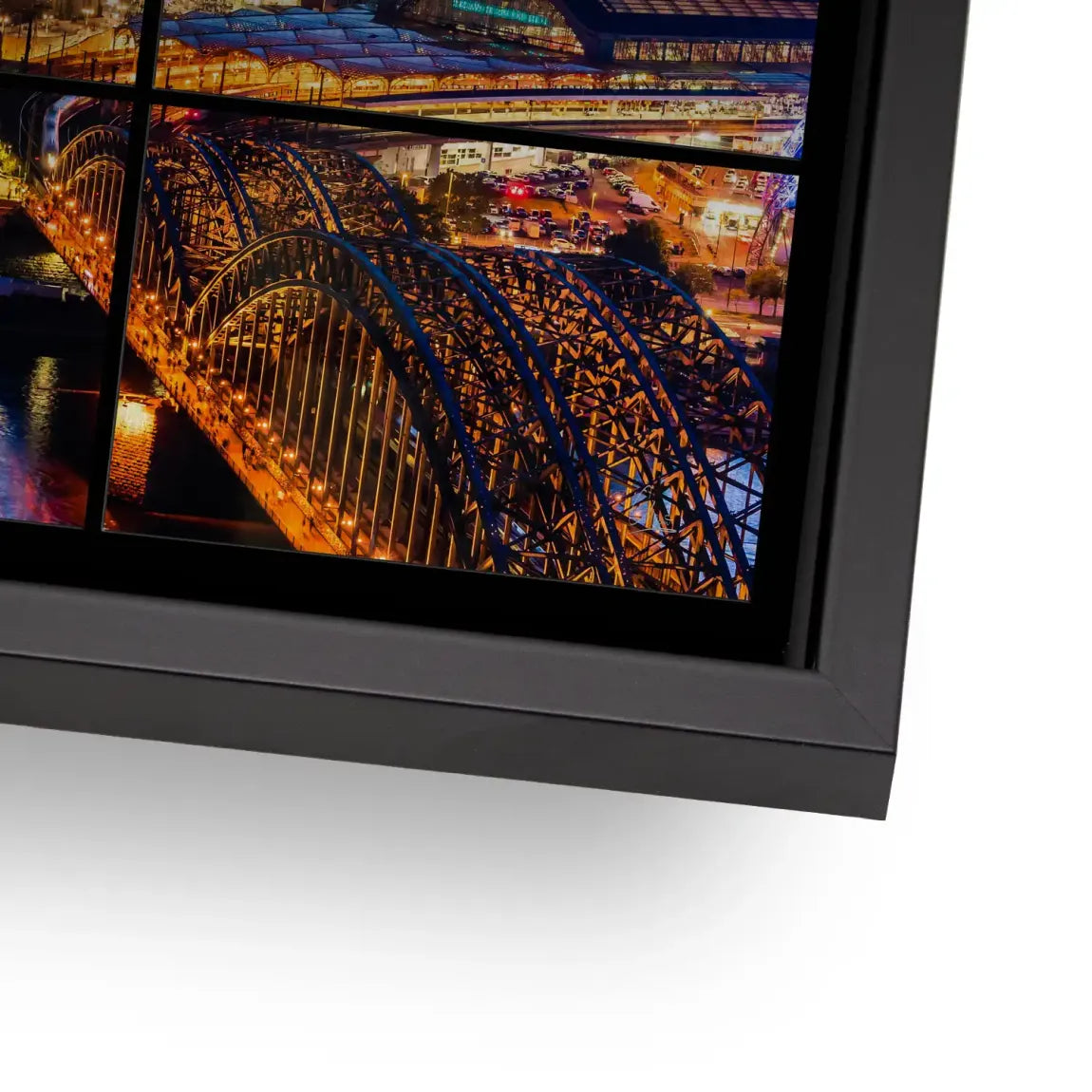 Köln Skyline View AluDibond Gebürstet