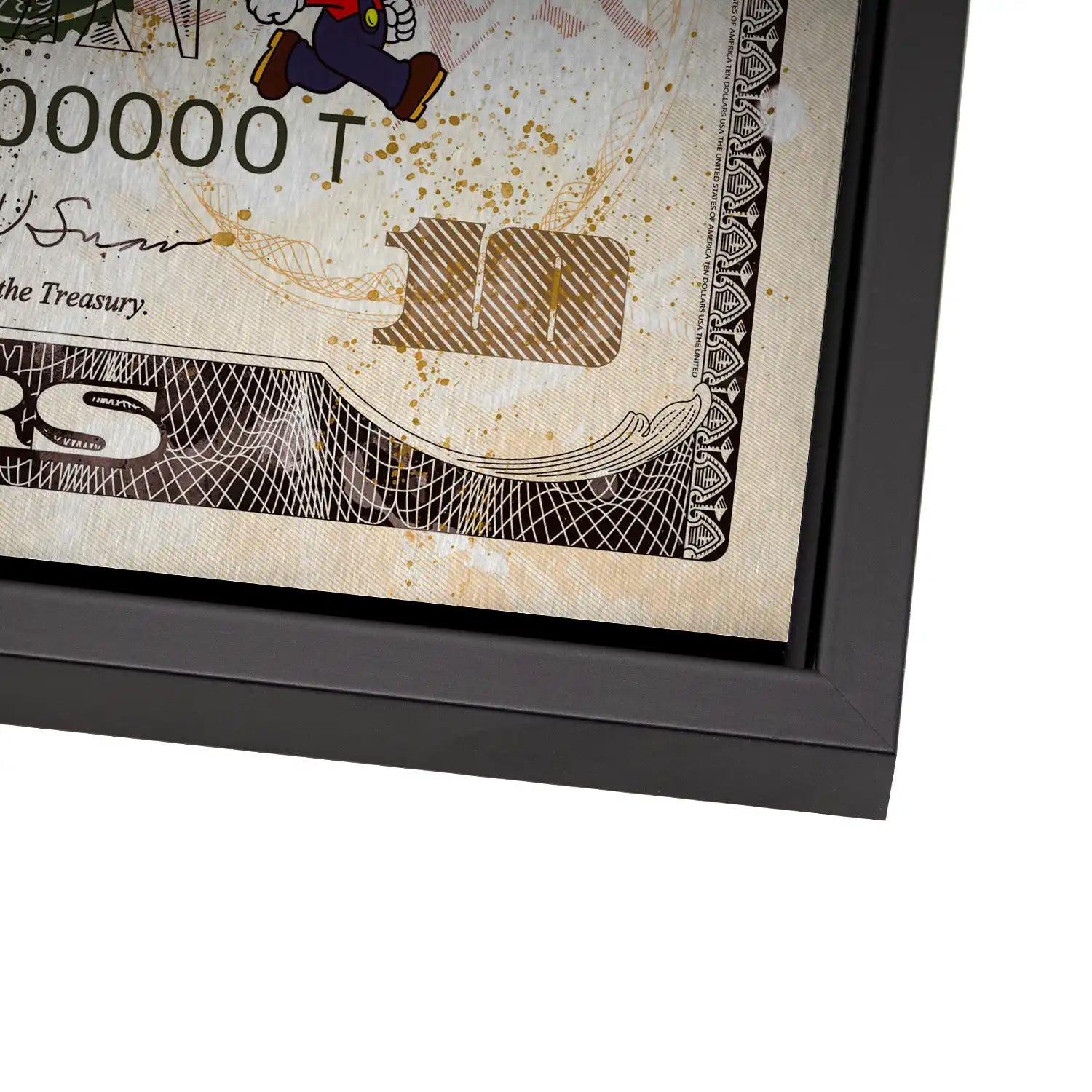 Tweety und Sylverster Dollar AluDibond Gebürstet - INGALERIE