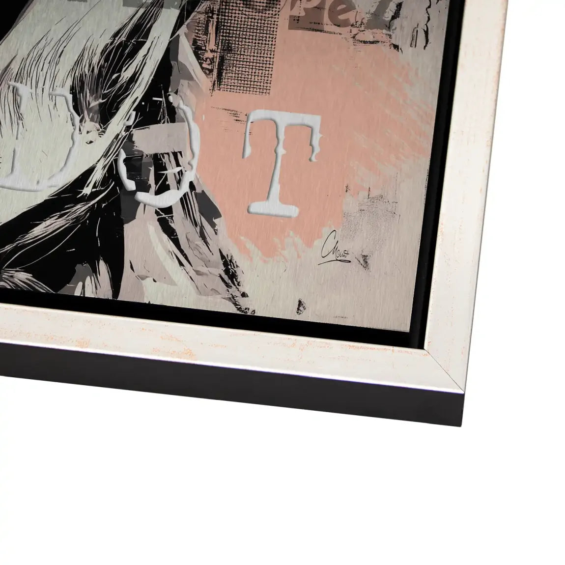 Bardot Ikone Alu Gebürstet Bild