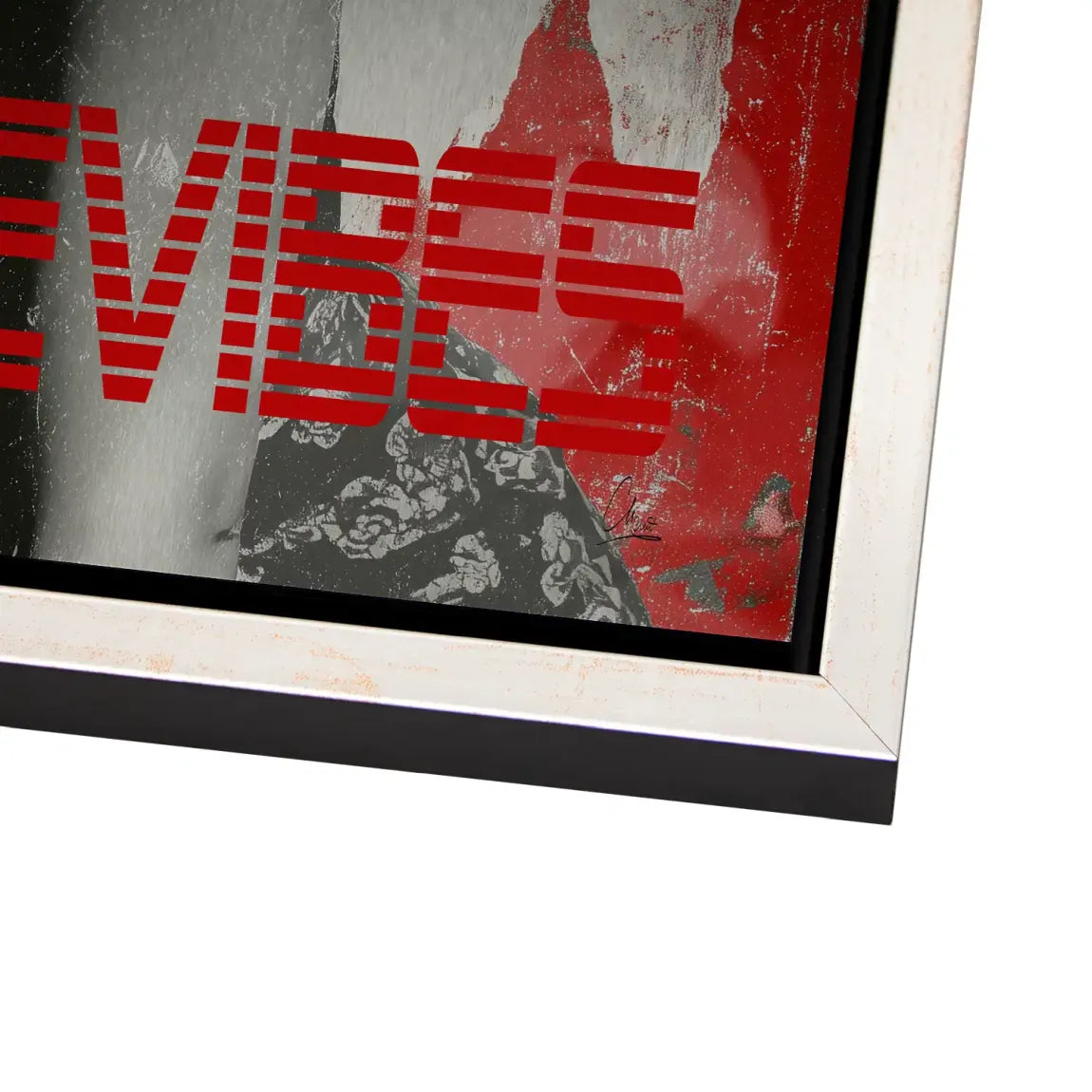 Hardcore Vibes Alu Gebürstet Bild