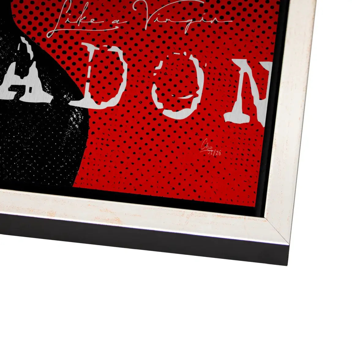 Rebel Madonna Alu Gebürstet Bild