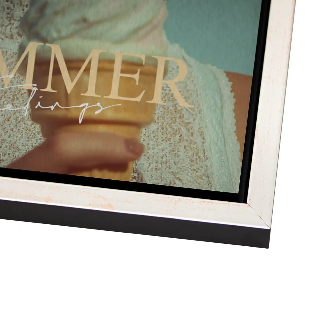 Summerfeeling Alu Dibond Bild gebürstet