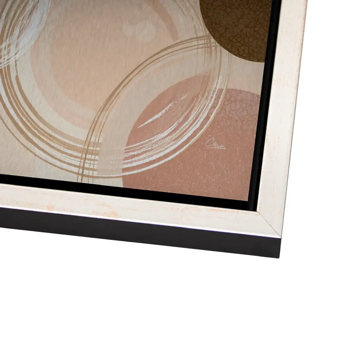 Circles of Timeless Alu Dibond Bild gebürstet INGALERIE