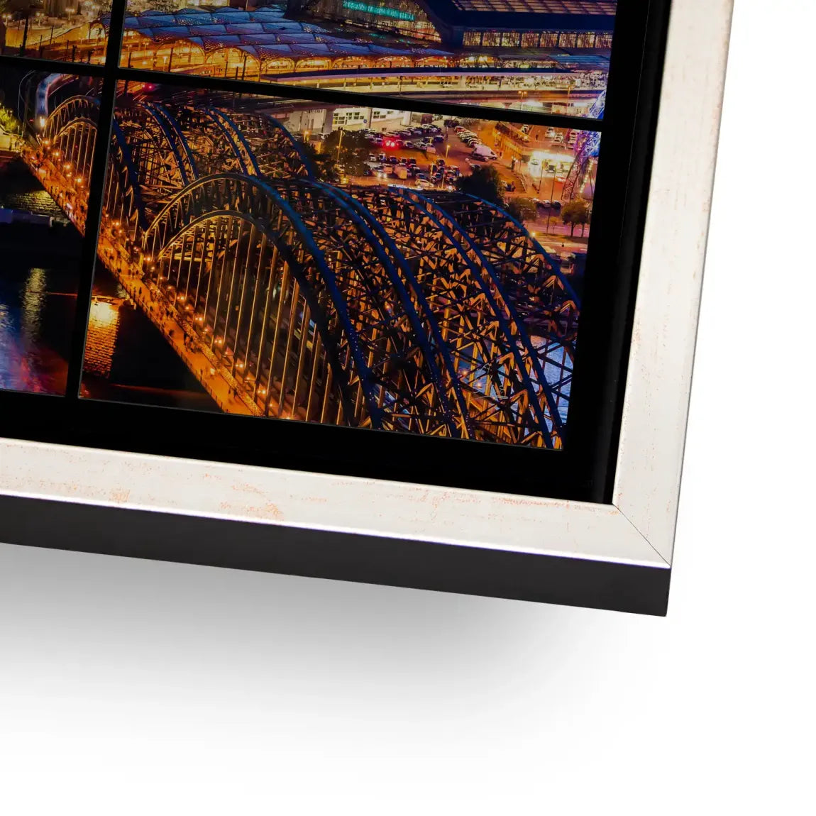 Köln Skyline View AluDibond Gebürstet