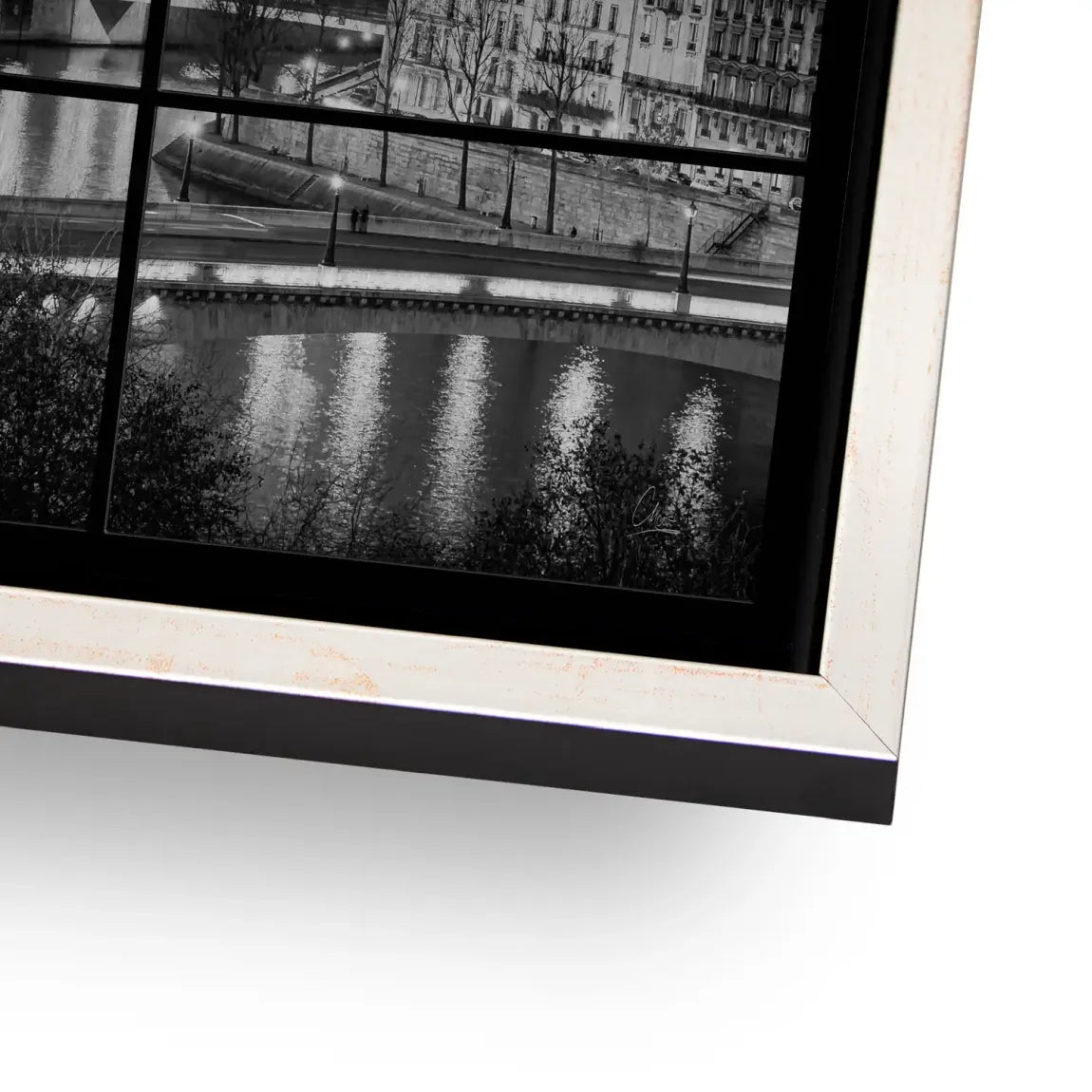 Paris Lights Noir Alu Gebürstet