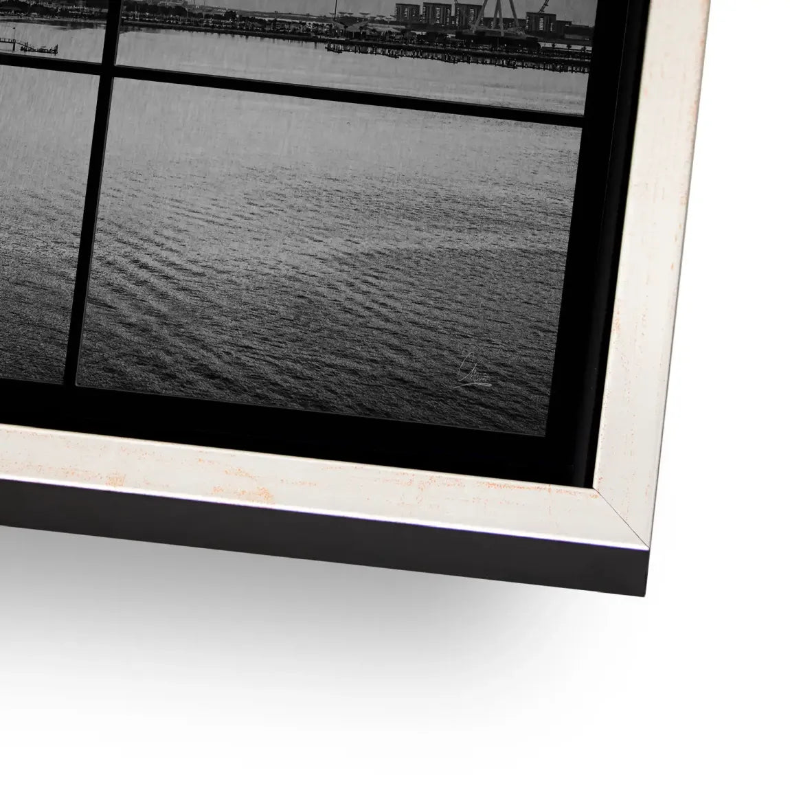 Dubai Noir Horizon AluDibond Gebürstet