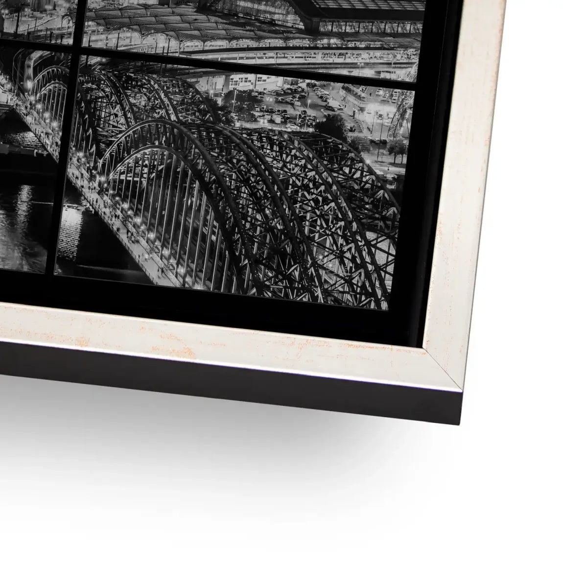 Köln Noir View AluDibond Gebürstet