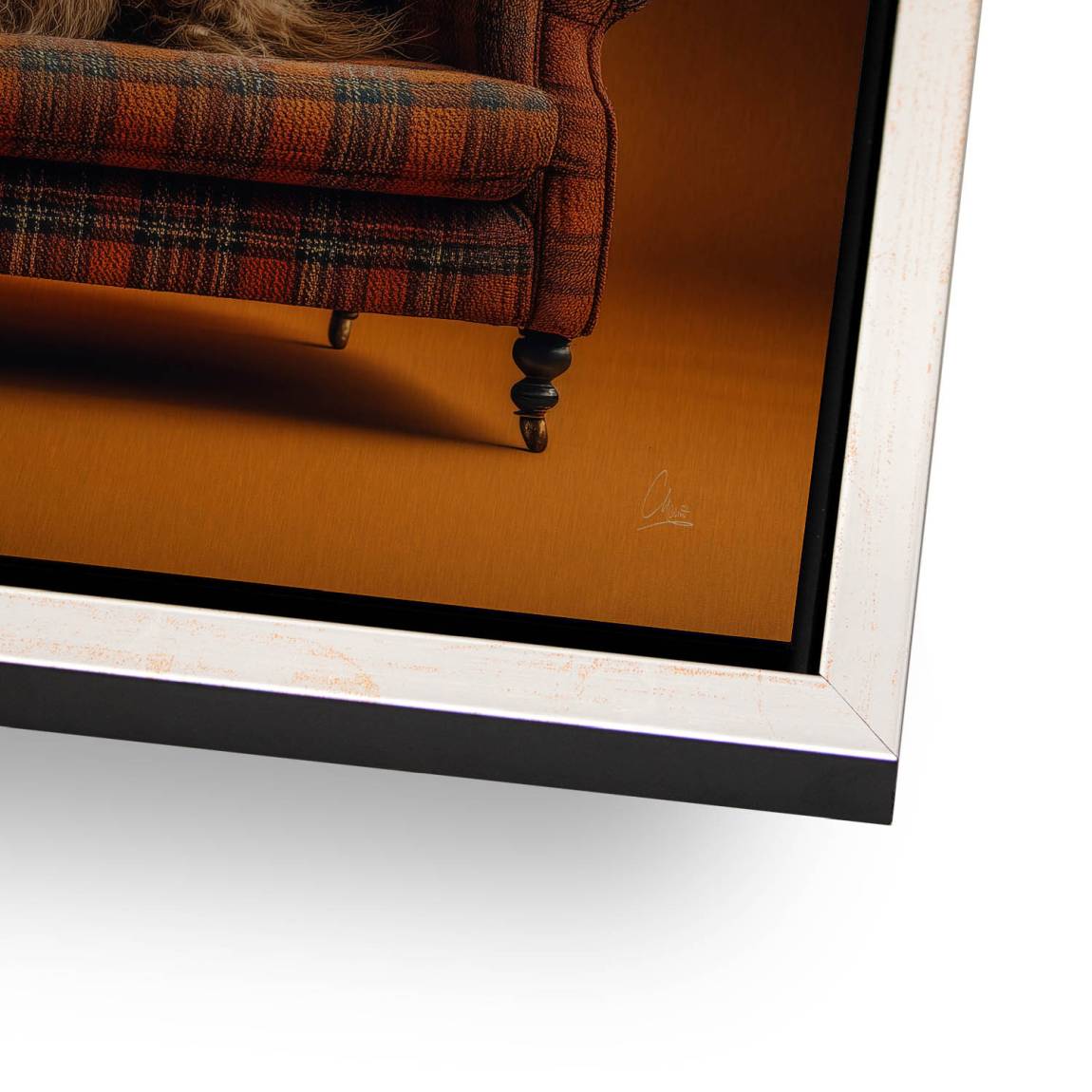 Highland Lounge Alu Dibond Gebürstet Bild