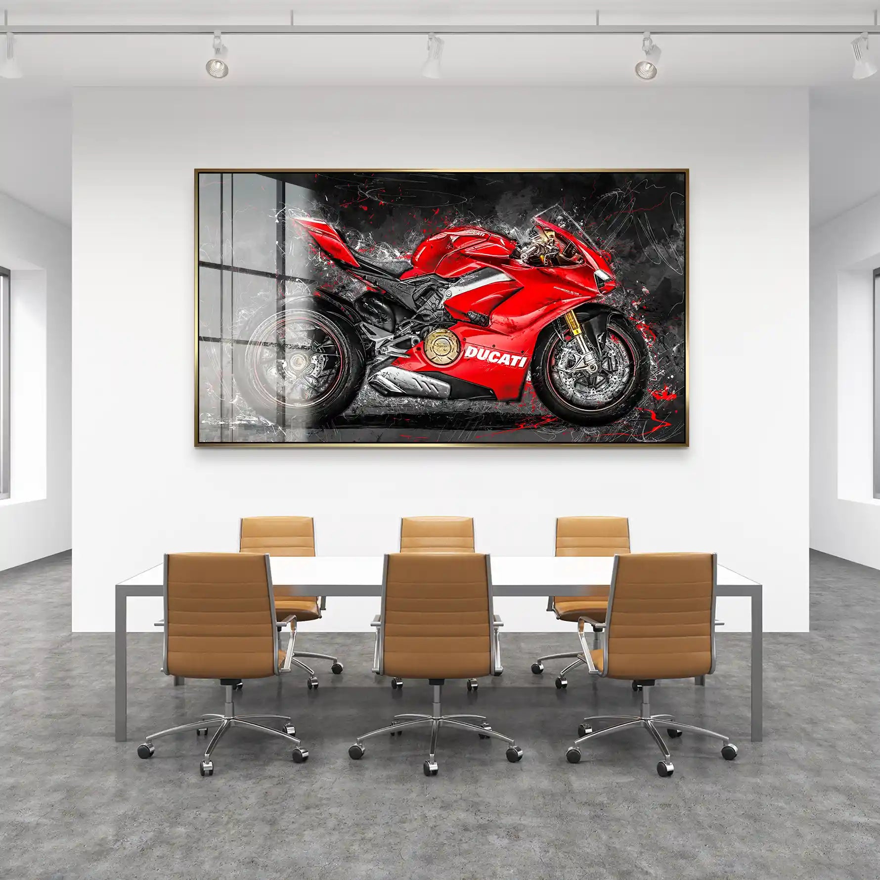 Ducati Panigale Abstrakt Acrylglas Bild INGALERIE