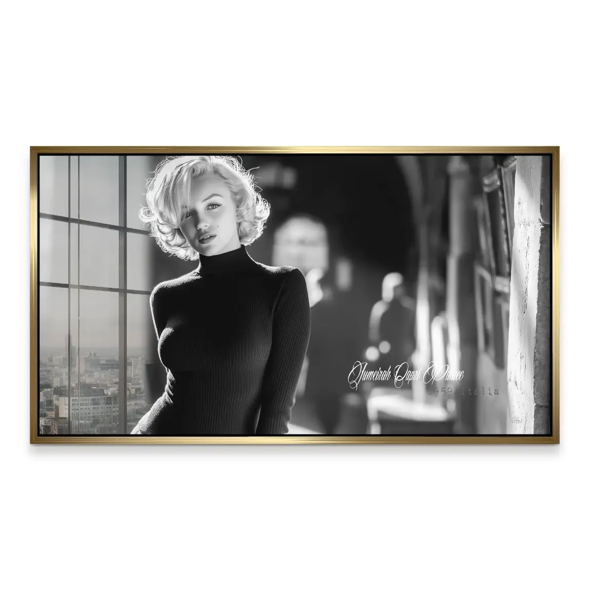 Marilyn Monroe Capri Acrylglasbild