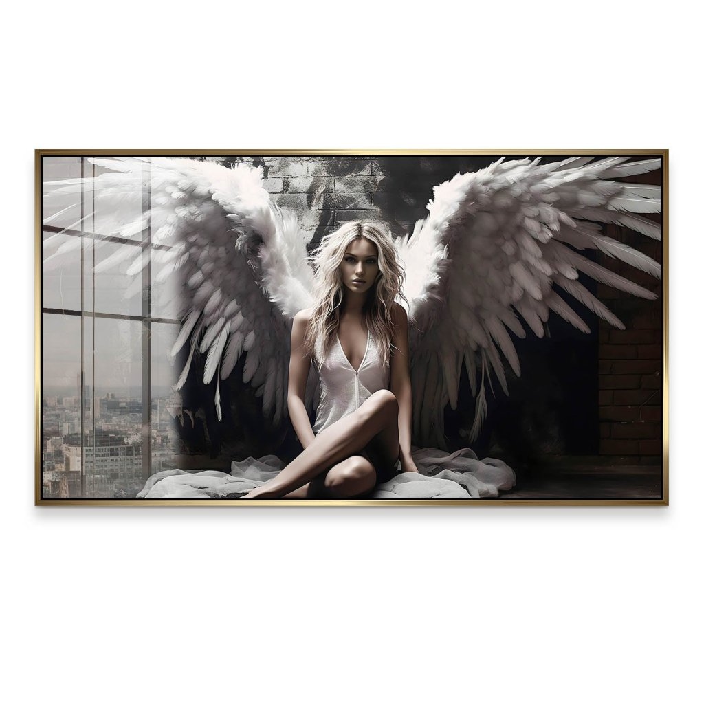 Beauty Angel Wings Acrylglas Bild INGALERIE