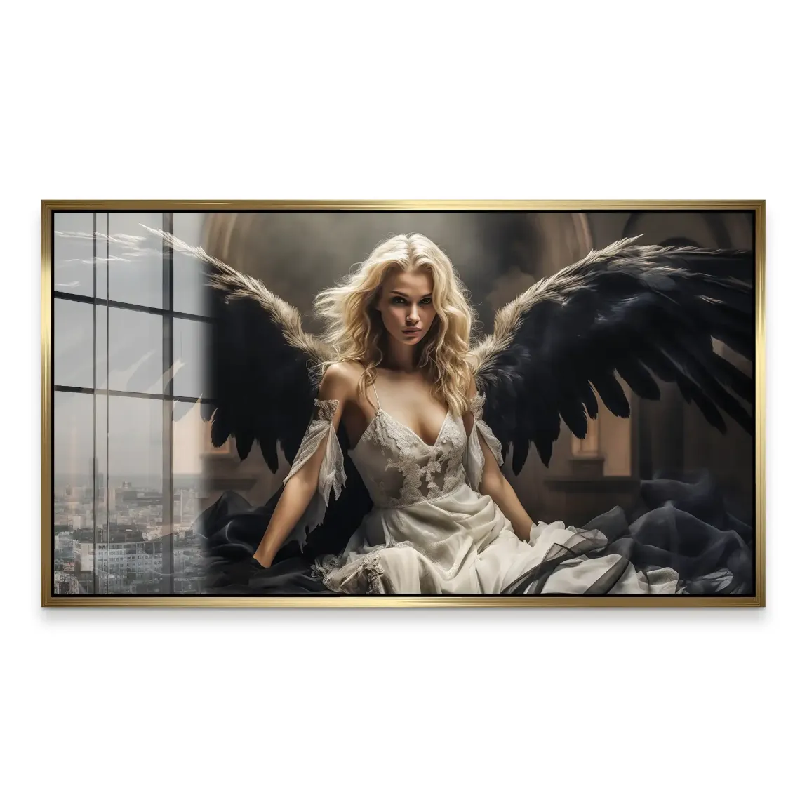 Blackwing Angel Art Acrylglas Bild