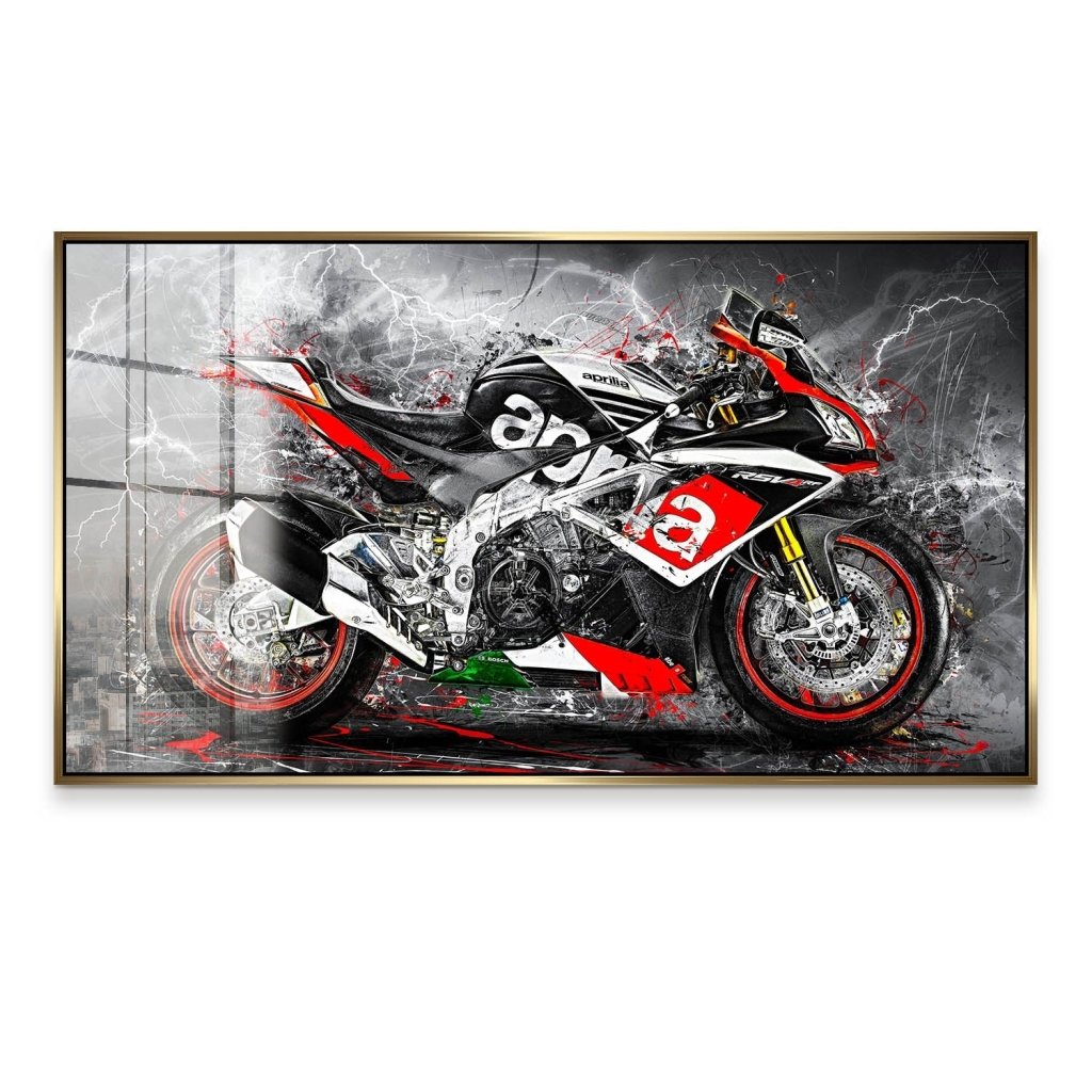 Aprilia RSV Abstrakt Acrylglas Bild INGALERIE