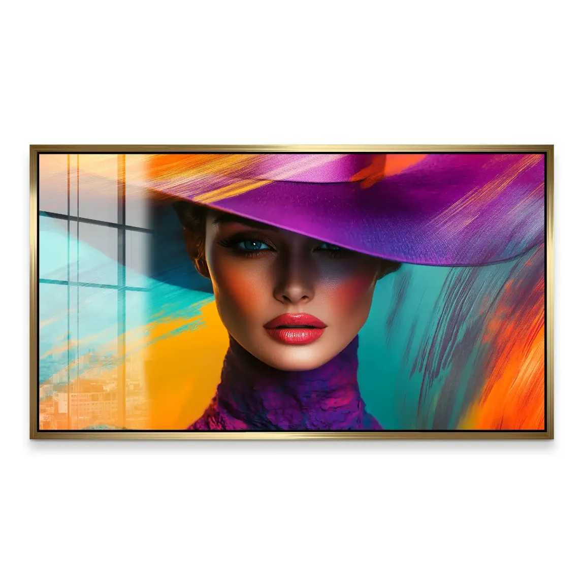 The Violet Acrylglas Bild INGALERIE
