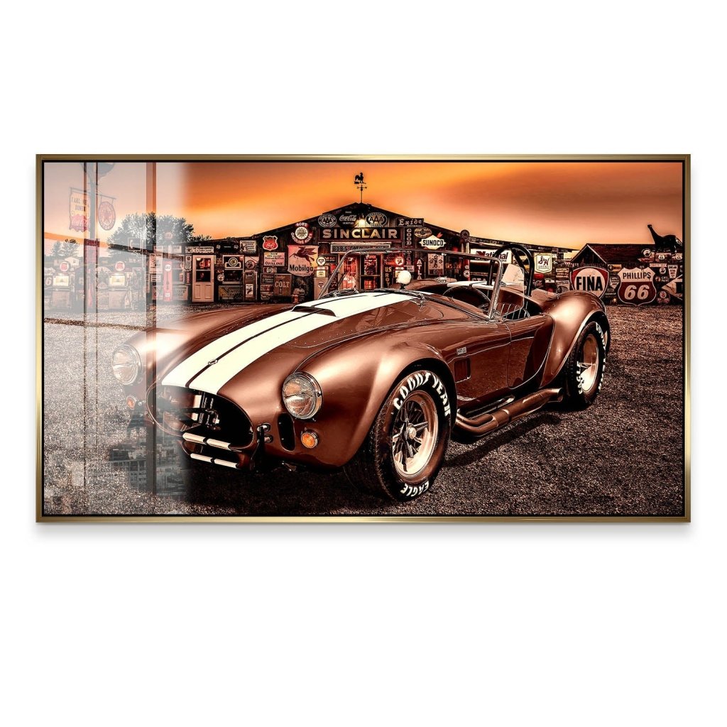 AC Cobra Abstrakt Sunset Acrylglas Bild INGALERIE