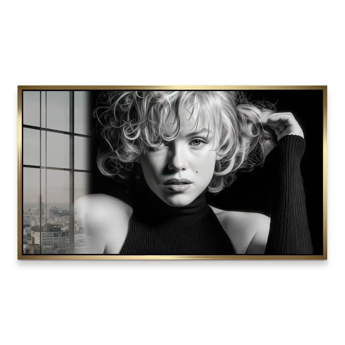 Marilyn Monroe Velvet Icon Acrylglas Bild