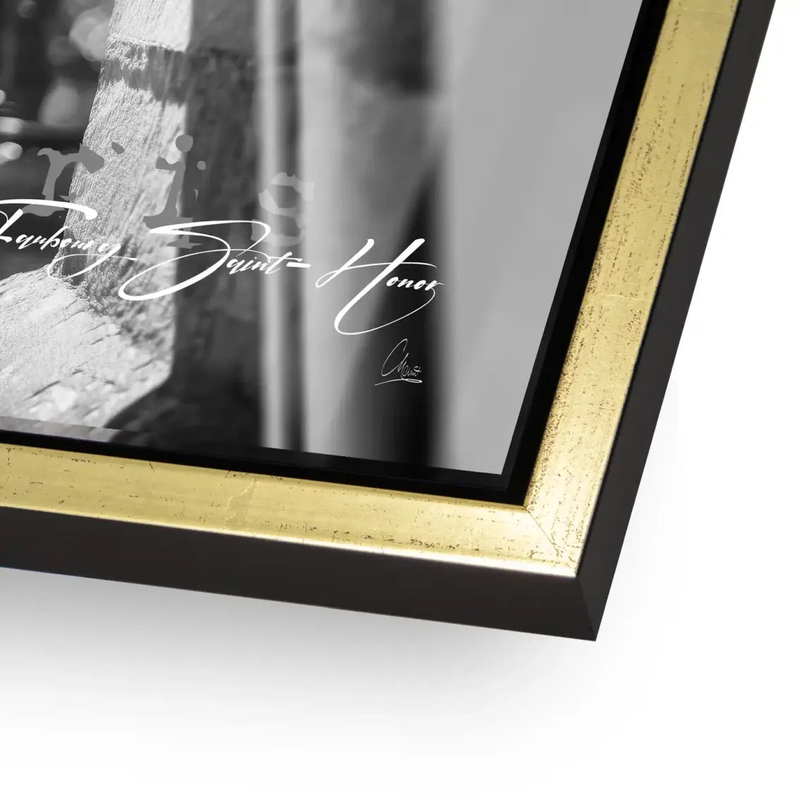 Audrey Hepburn Paris Elegance Acrylglas Bild