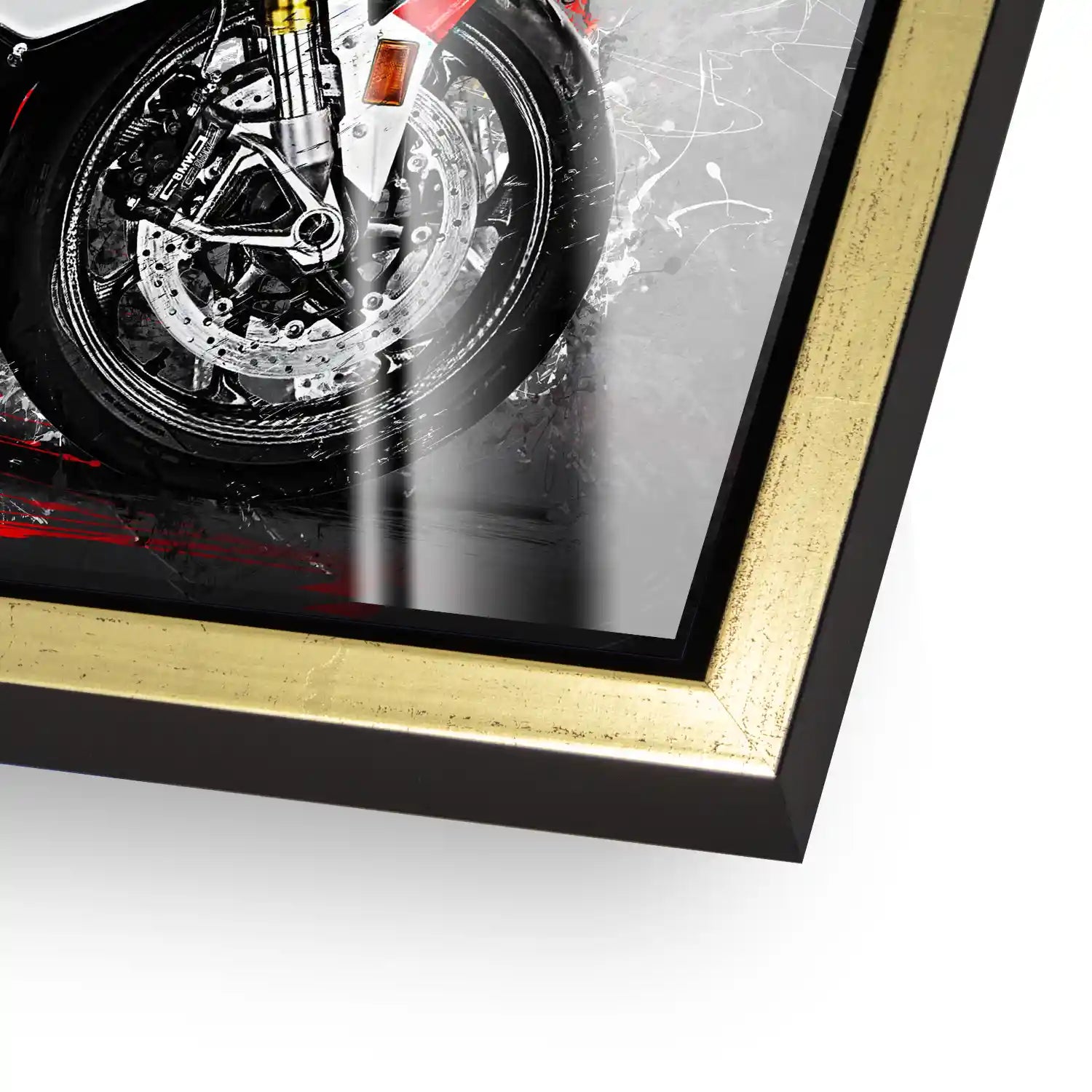 BMW S1000RR Abstrakt Acrylglas Bild INGALERIE