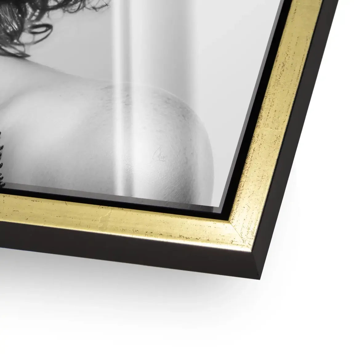 Marilyn Silent Secret Black Acrylglas Bild