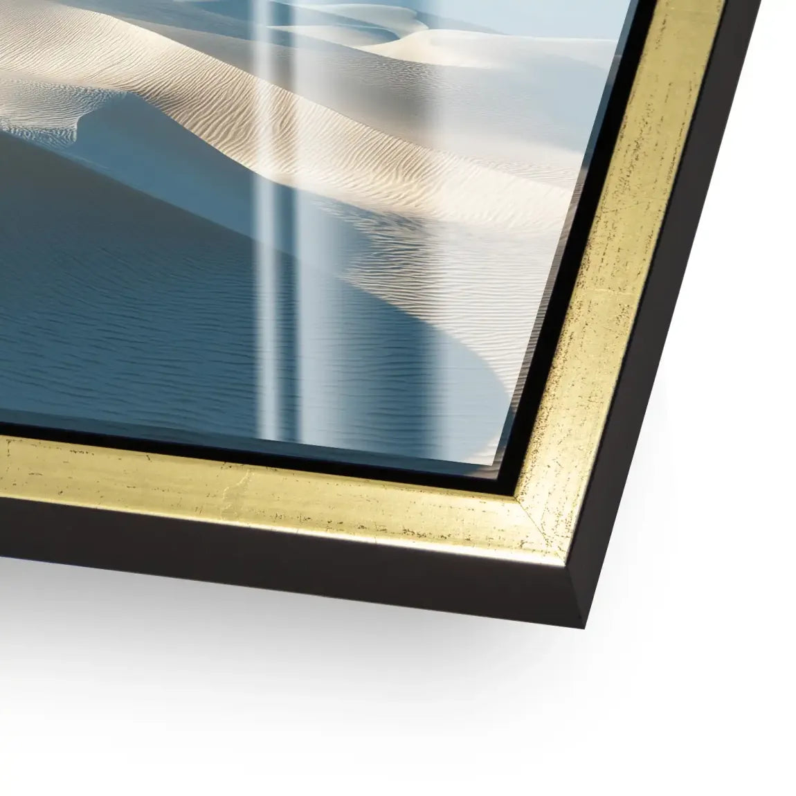 White Desert Acrylglas Bild