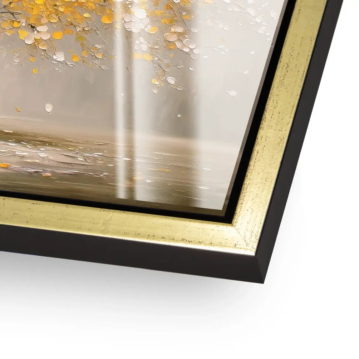 Golden Tree Art Acrylglas Bild