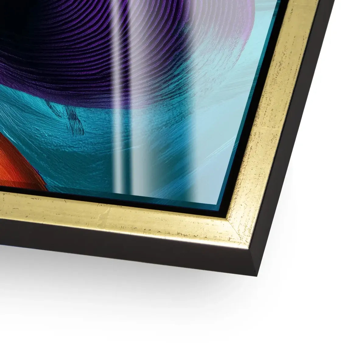 Vivid Fashion Color Art Acrylglas Bild