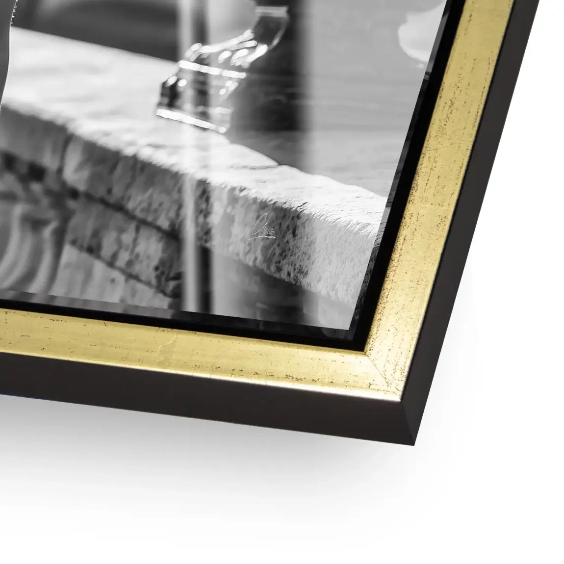 Audrey walk in Paris Acrylglas Bild