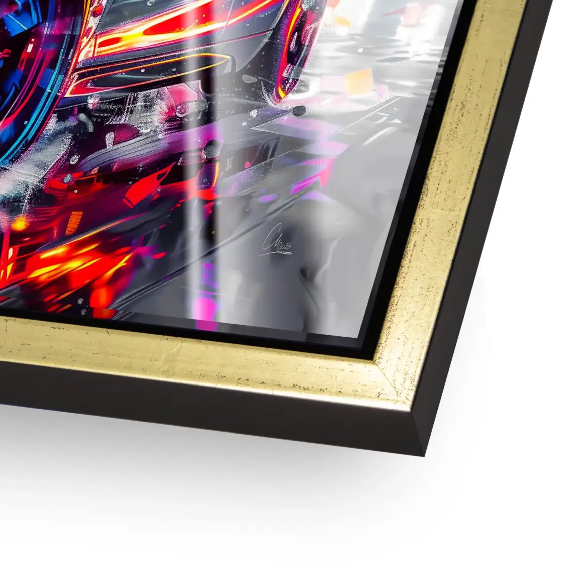 BMW M2 Abstrakt Vision Acrylglas Bild