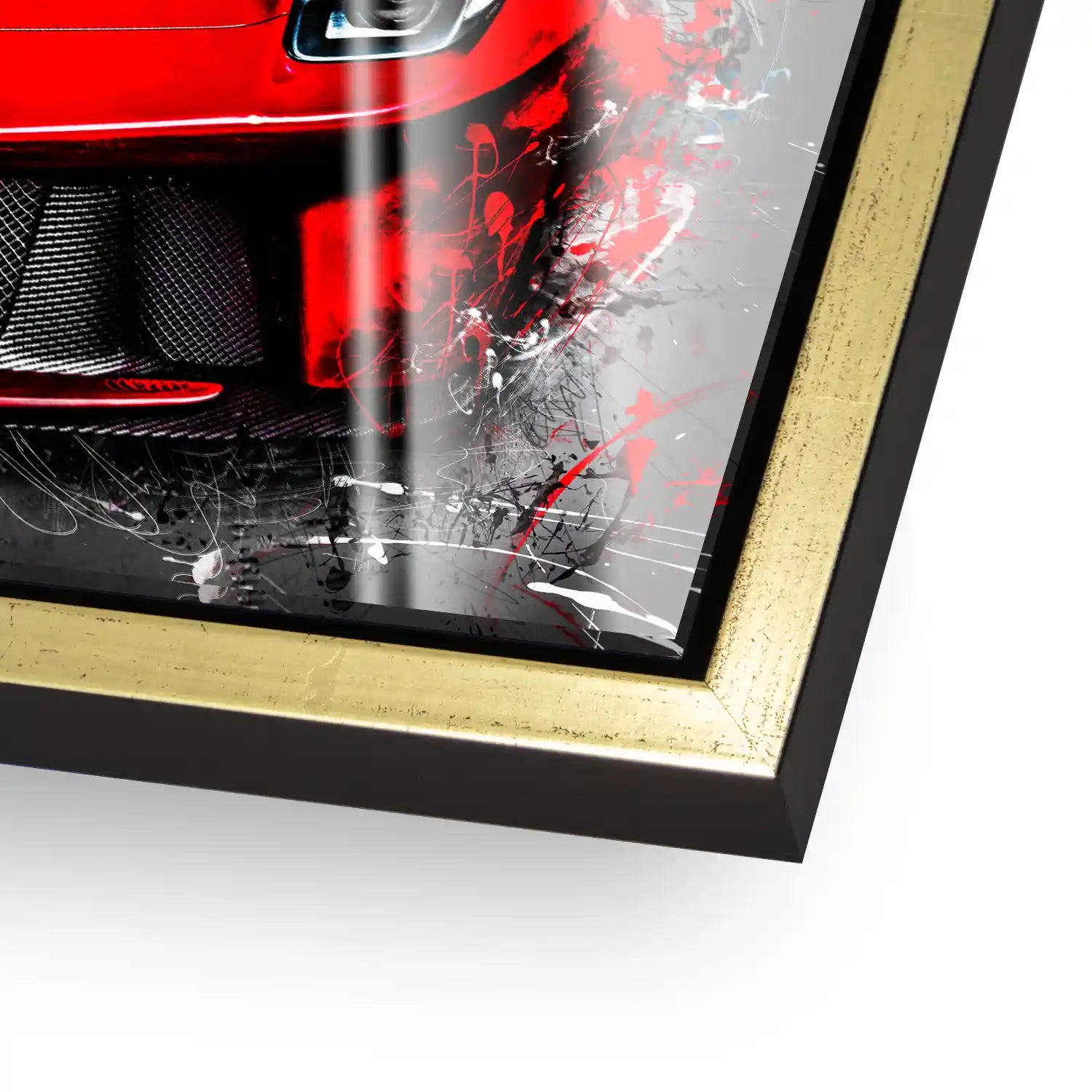 La Ferrari Abstrakt Acrylglas Bild INGALERIE