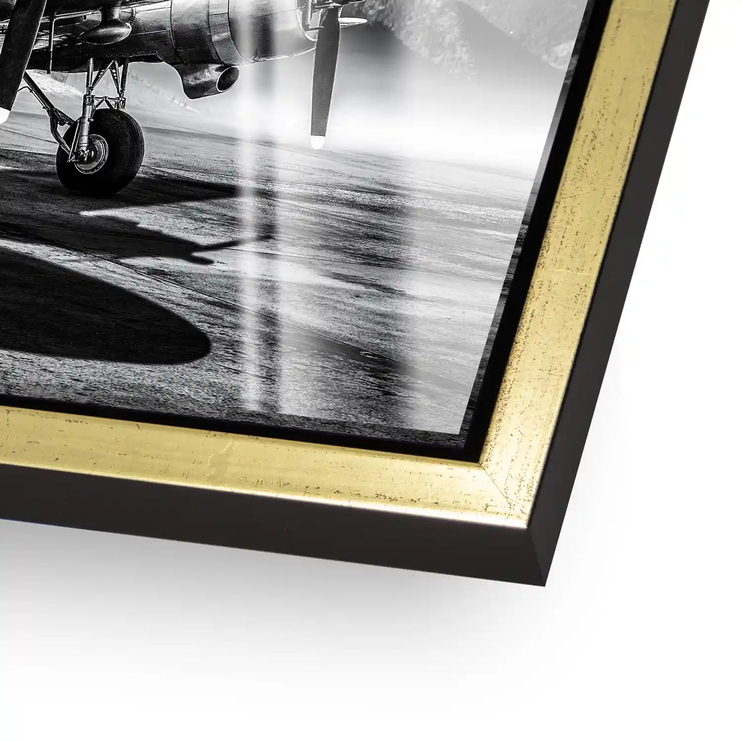 DC3 Retro Flugzeug Acrylglas Bild INGALERIE