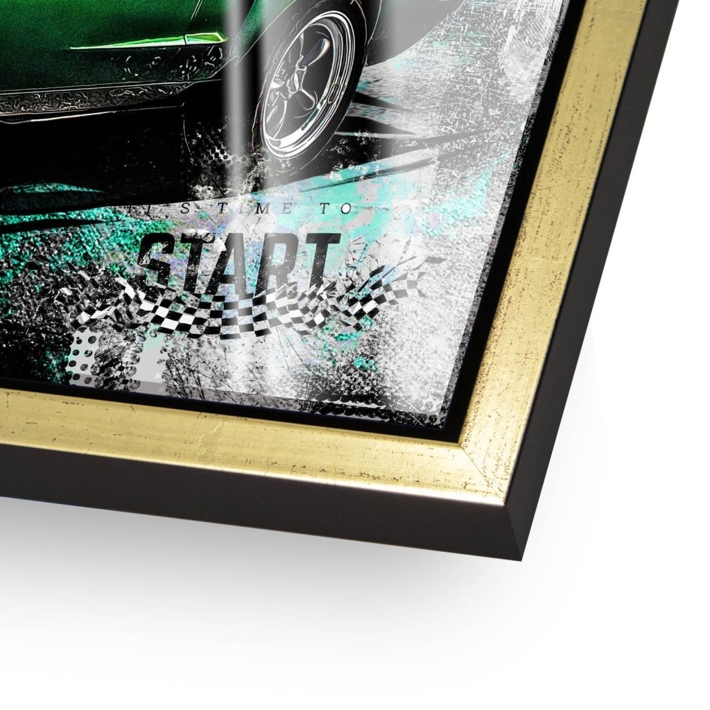 Ford Mustang Bullitt Style Acrylglas Bild INGALERIE