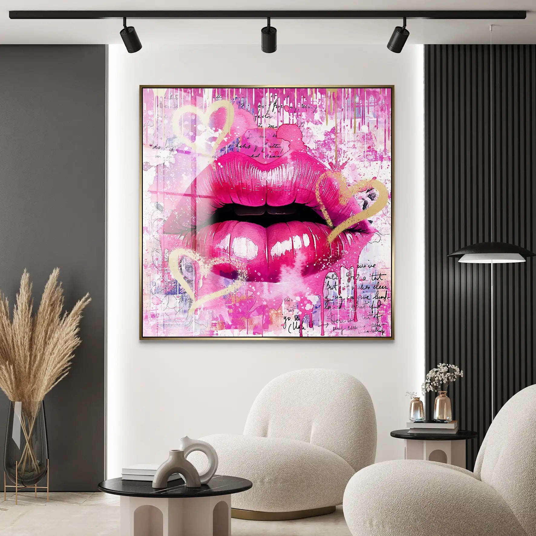 Sweet Lips Acrylglas Bild INGALERIE