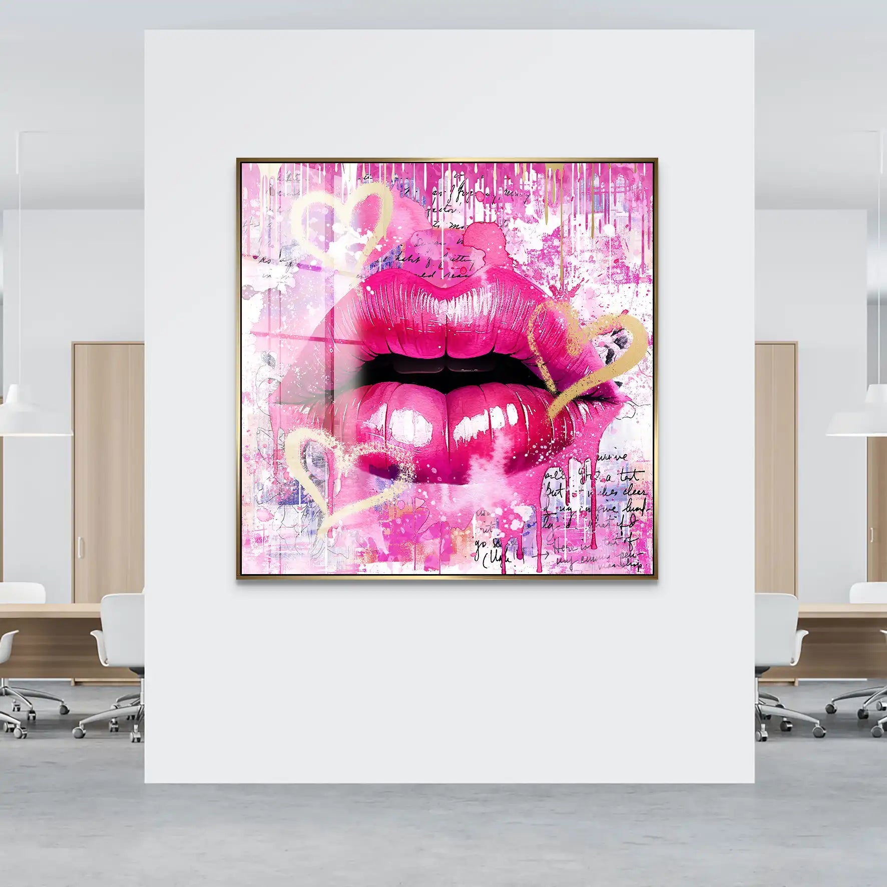 Sweet Lips Acrylglas Bild INGALERIE