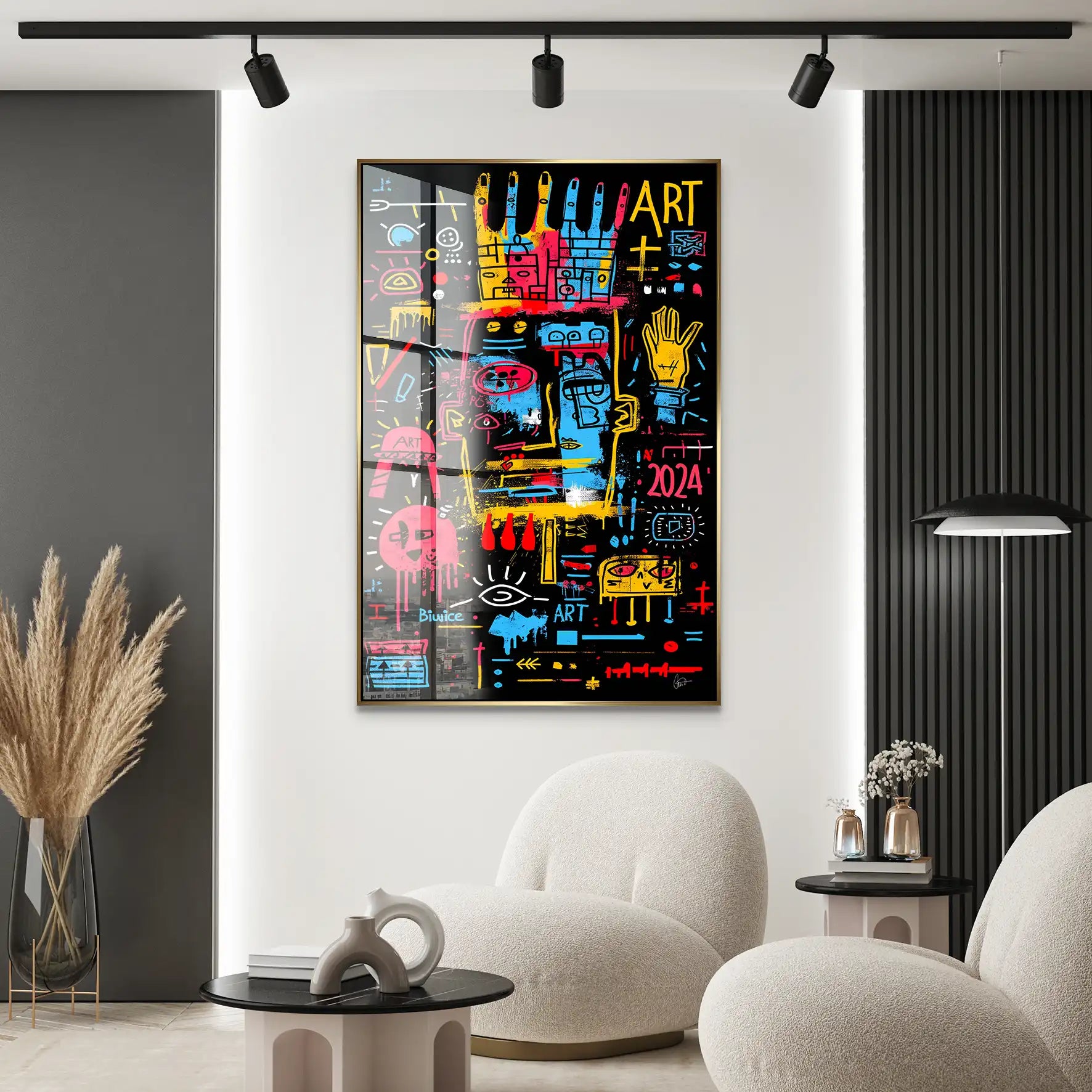 Basquiat Art Acrylglas Bild INGALERIE