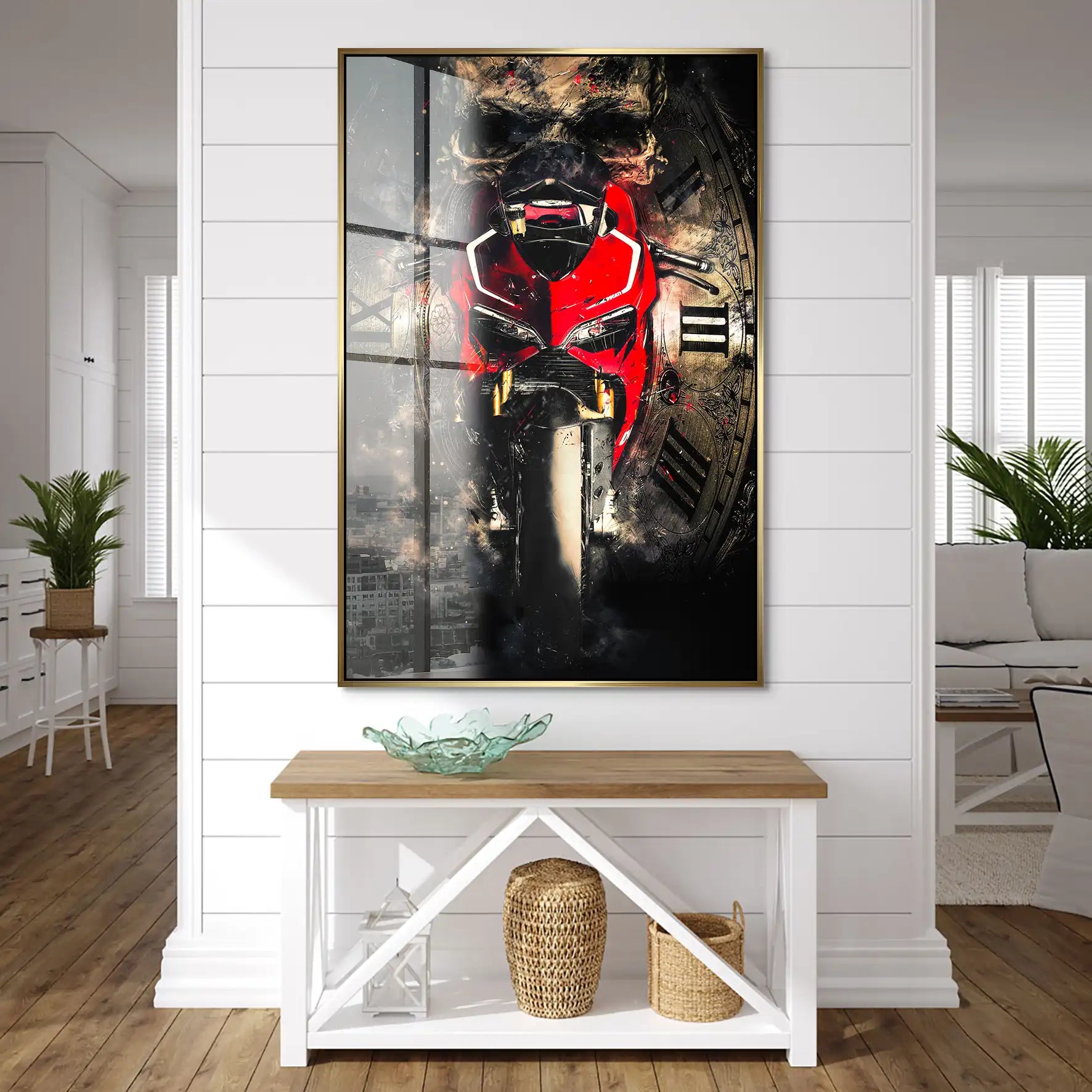 Ducati Totenkof Acrylglas Bild INGALERIE