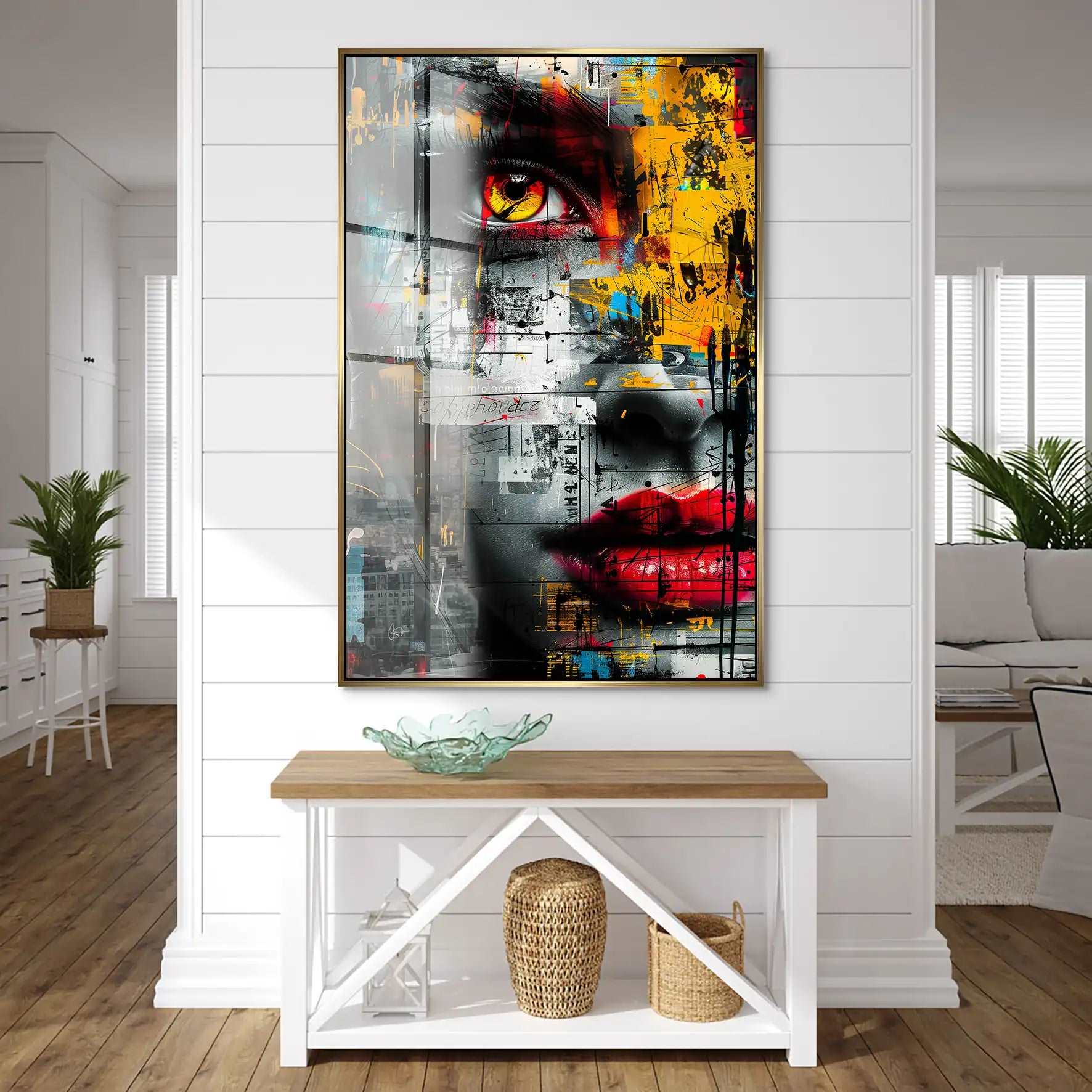 Abstrakt Art Beauty Acrylglas Bild INGALERIE