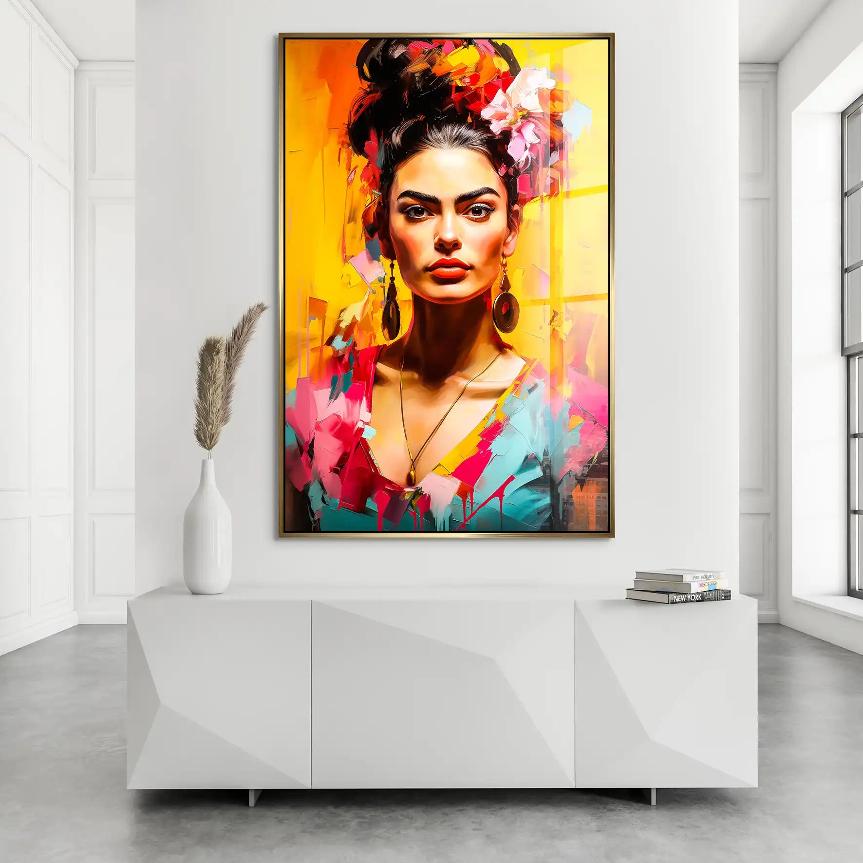 Frida Beauty Flower Acrylglas Bild INGALERIE