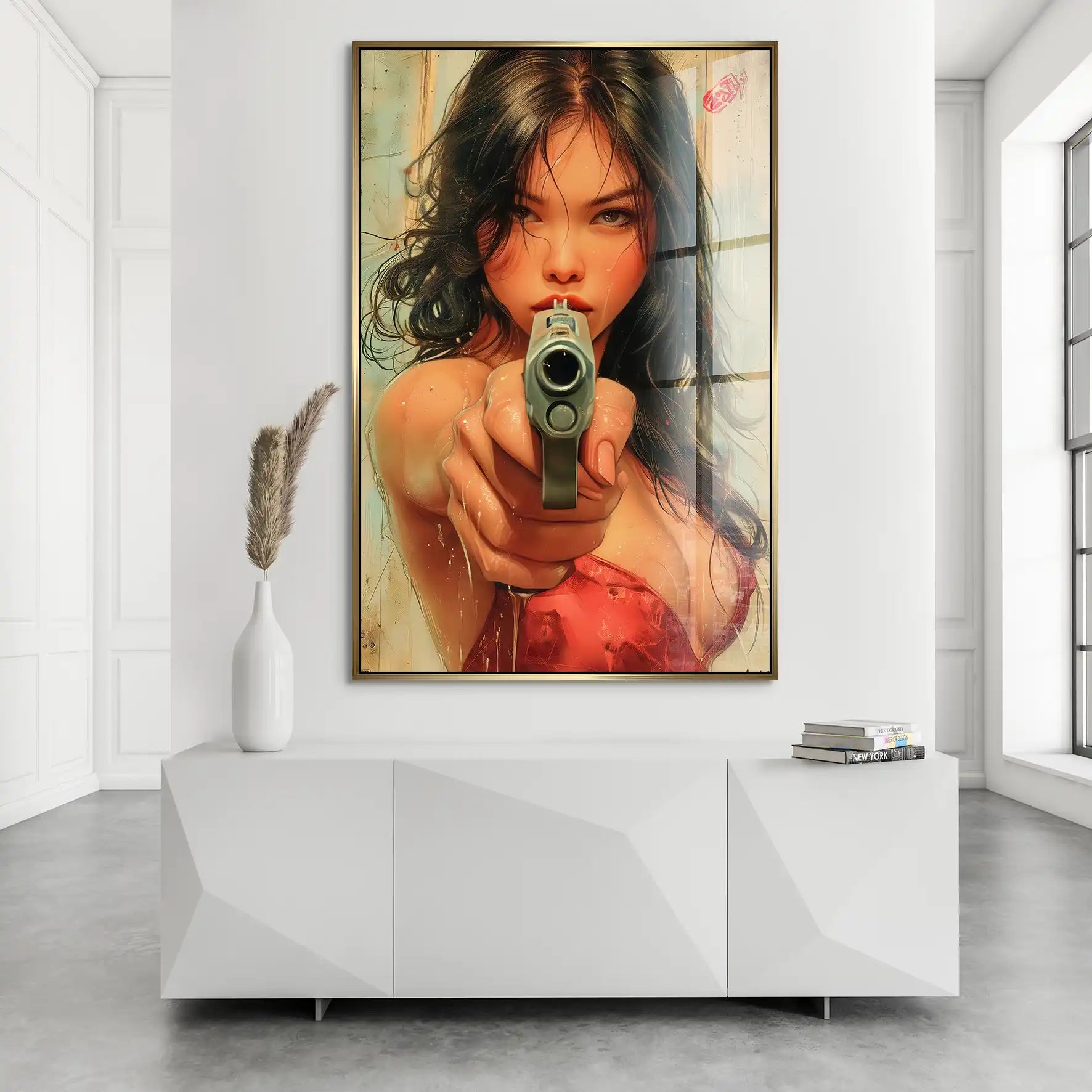 Gun Beauty Acrylglas Bild INGALERIE