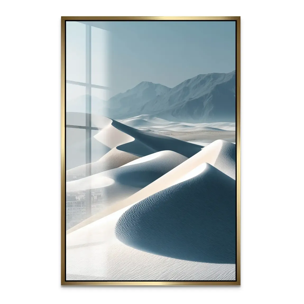 Zeit aus Sand Acrylglas Bild