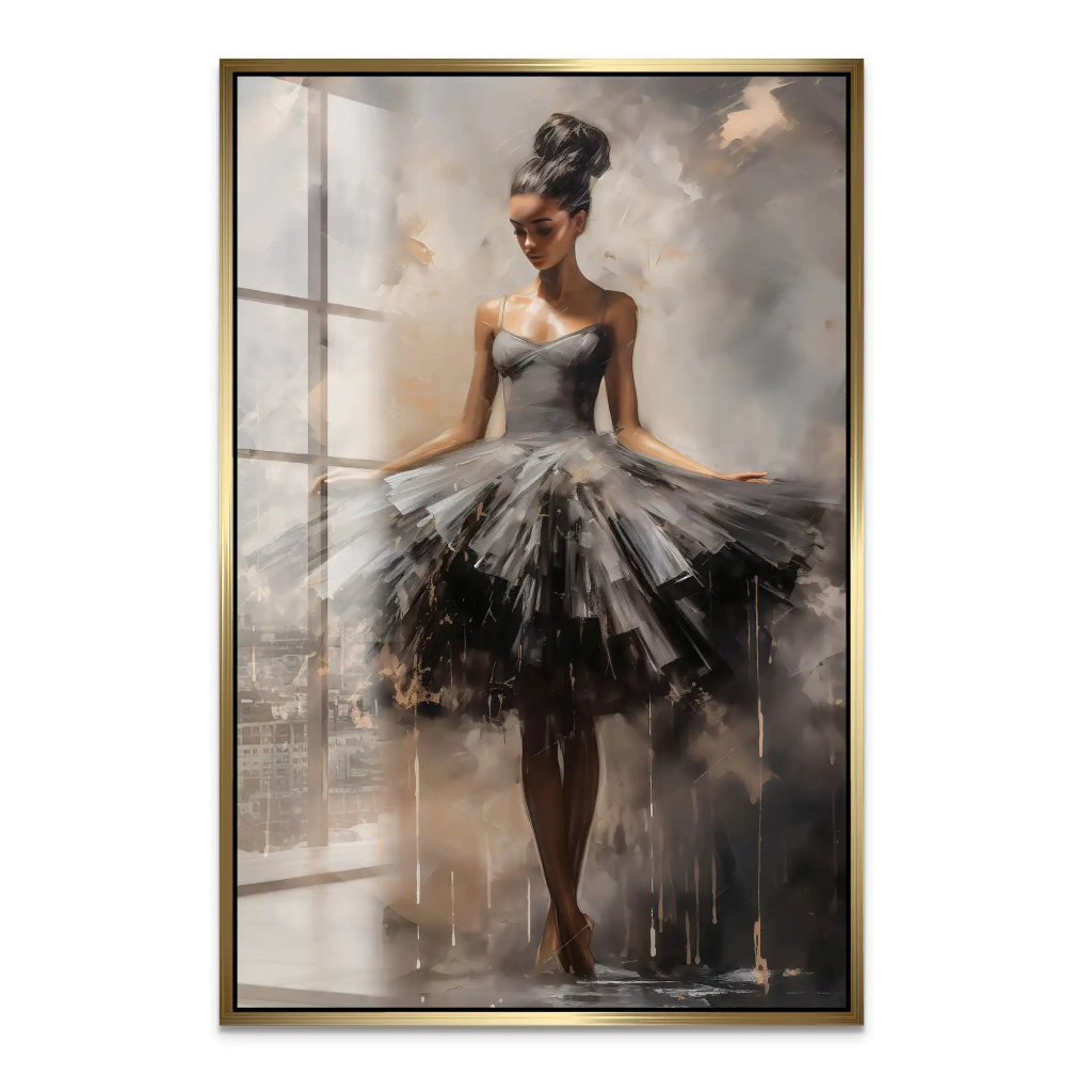Ballerina Modern Style Acrylglas Bild INGALERIE