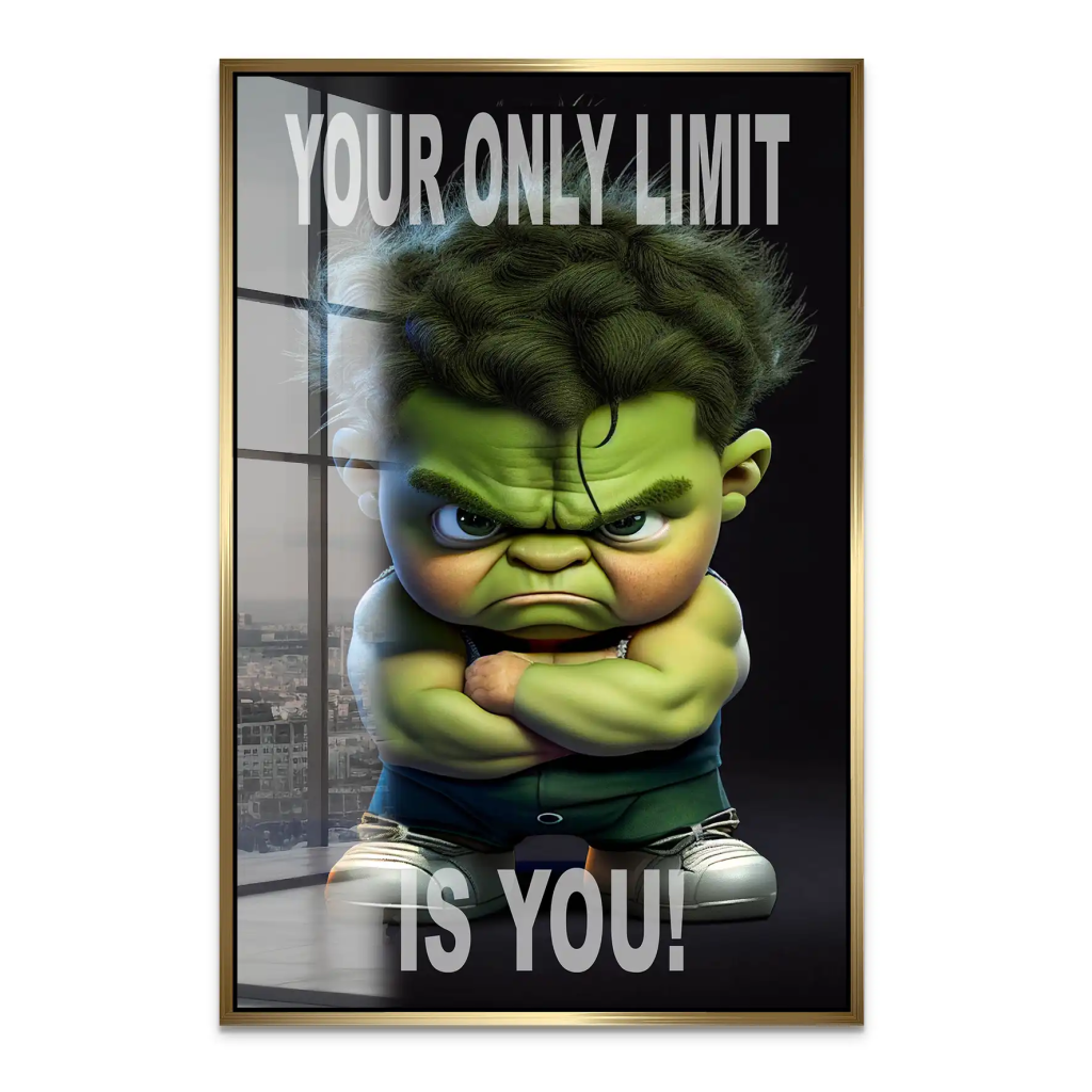 Hulk Your Limit Acrylglas Bild INGALERIE