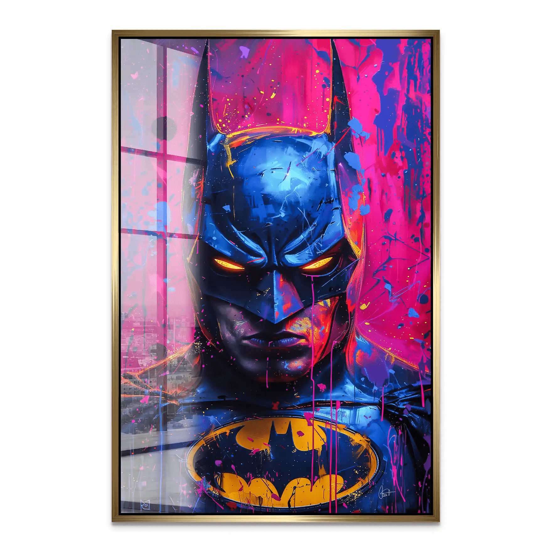 Batman Art Acrylglas Bild INGALERIE