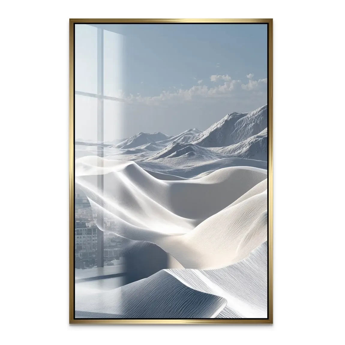 Ewige Wüste Acrylglas Bild