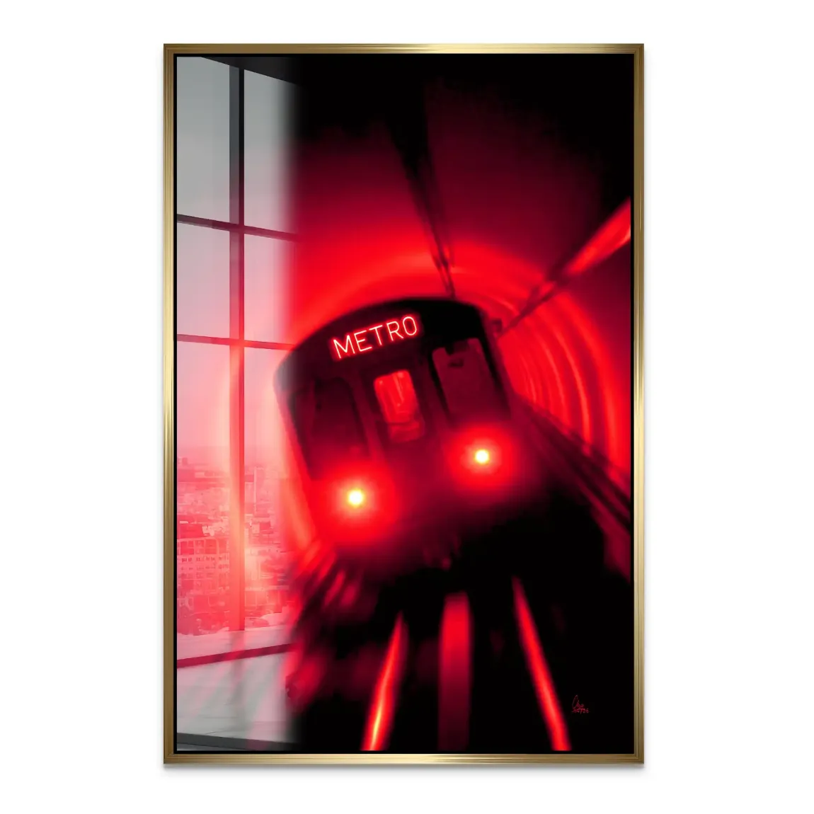 Metro Art Acrylglasbild