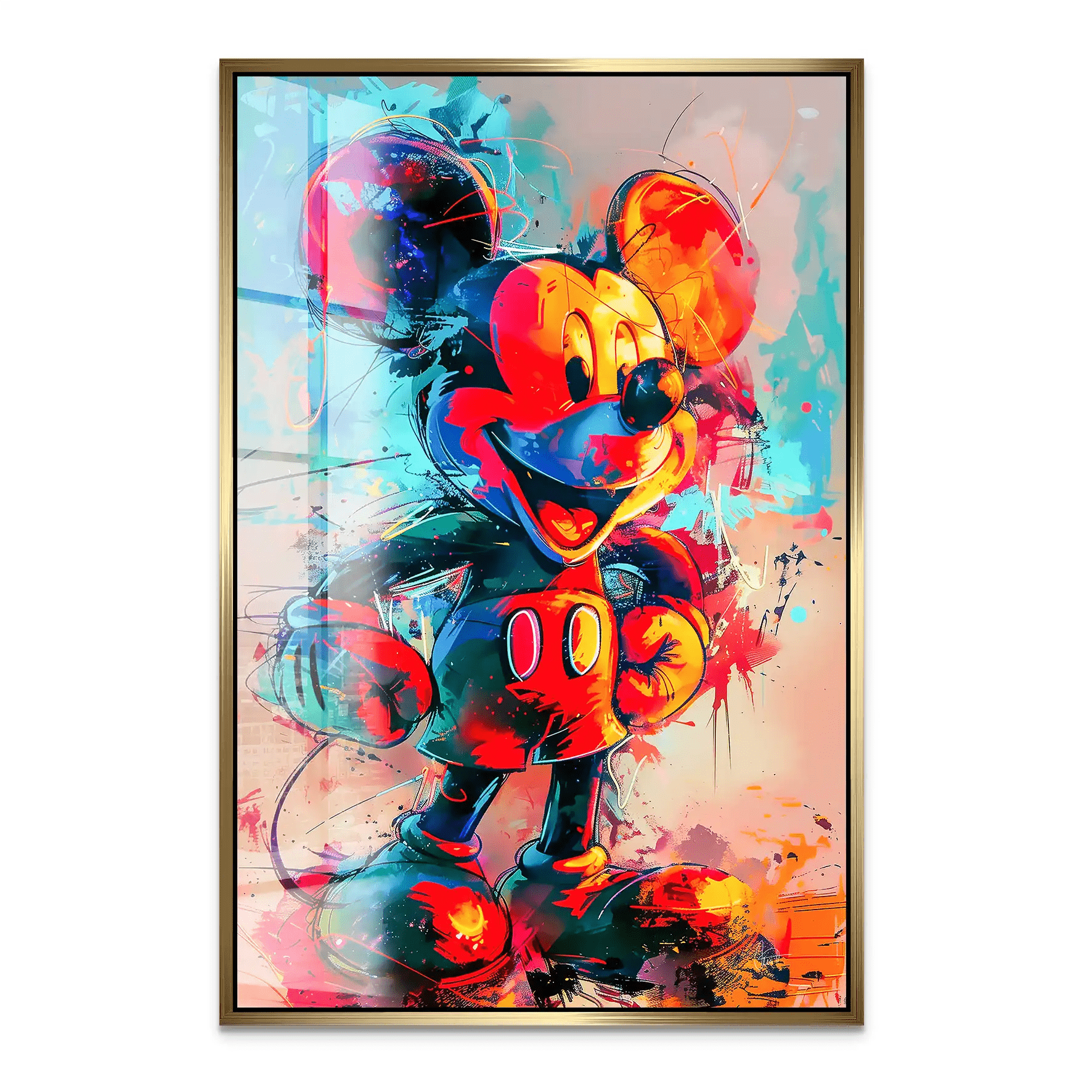 Micky Abstrakt Modern Acrylglas Bild INGALERIE