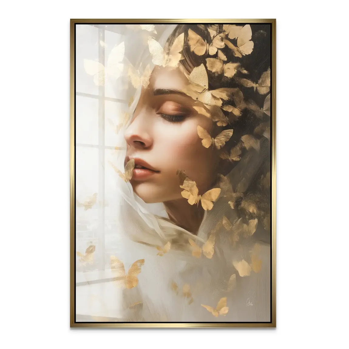 Whisper of Butterflies Acrylglas Bild - INGALERIE | Dein Onlineshop für moderne Wandbilder