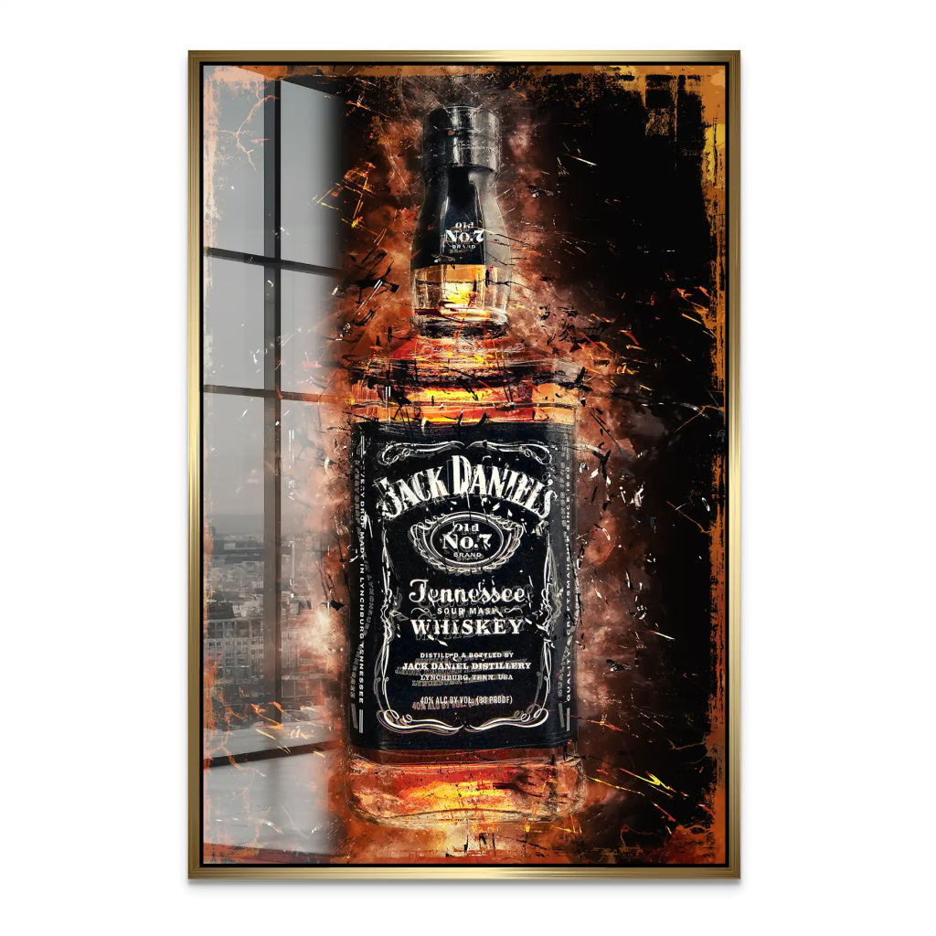 Jack Whisky Acrylglas Bild INGALERIE